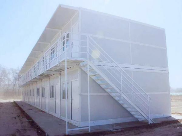 Foldable baling container 